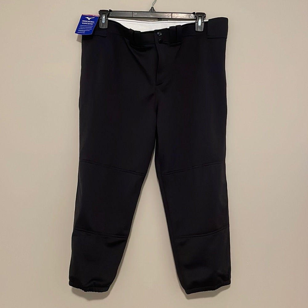 Women’s Mizuno Softball Pant. XX-Large. Black. NWT.